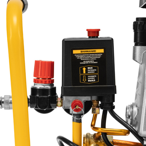 Компрессор воздушный DC1500/24, прямой привод, 1.5 кВт, 24 литра, 220 л/мин Denzel по ценам производителя в Уфе с доставкой по всей России