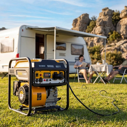 Генератор инверторный GK-3800iF, 3,8 кВт, 230 В, ручной старт DENZEL по ценам производителя в Уфе с доставкой по всей России