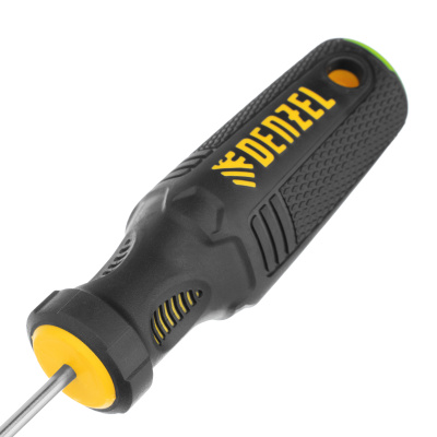Отвертка PZ0x75 мм, CrV, трехкомпонентная рукоятка Denzel по ценам производителя в Уфе с доставкой по всей России