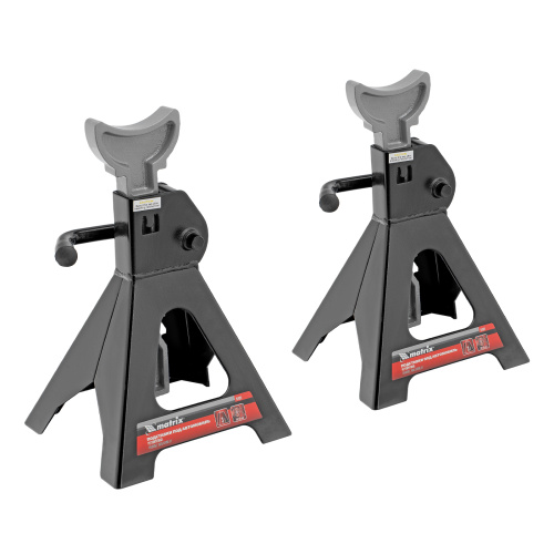 Подставки под машину регулируемые, 3 т, H подъема 295-425 мм, 2 шт Matrix по ценам производителя в Уфе с доставкой по всей России