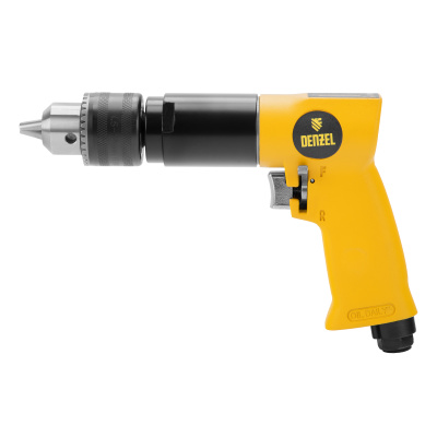 Пневматическая дрель PD500, 500 об/мин, 114 л/мин, 13 мм Denzel по ценам производителя в Уфе с доставкой по всей России