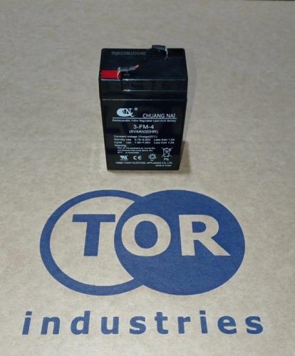 Аккумулятор свинцово-кислотный герм. (WET) 6В/4Ач 98х46х69 для тележки WH-25ES по ценам производителя в Уфе с доставкой по всей России