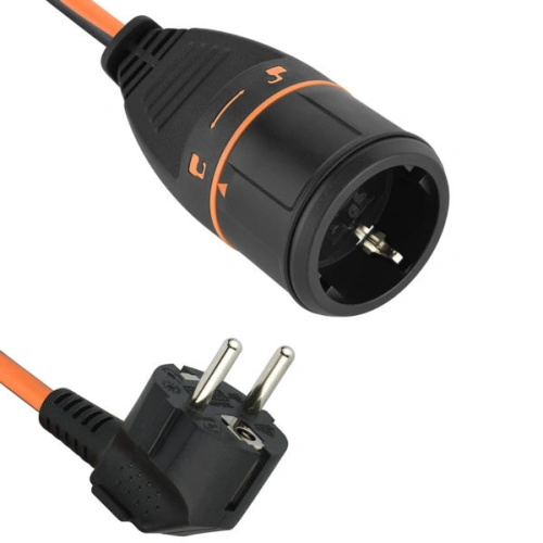 Кабель-удлинитель ELECTRALOCK H05VV-F 3x1,5 (10 метров, 16A, IP20, оранжевый) по ценам производителя в Уфе с доставкой по всей России