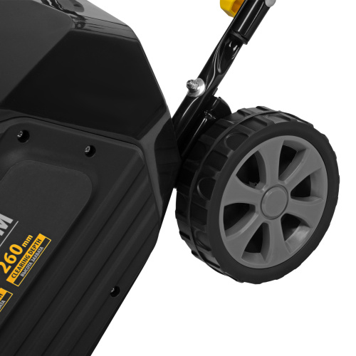 Электрическая снегоуборочная машина ESB-460-M, 1.8 кВт, металлический шнек, LED фара Denzel по ценам производителя в Уфе с доставкой по всей России