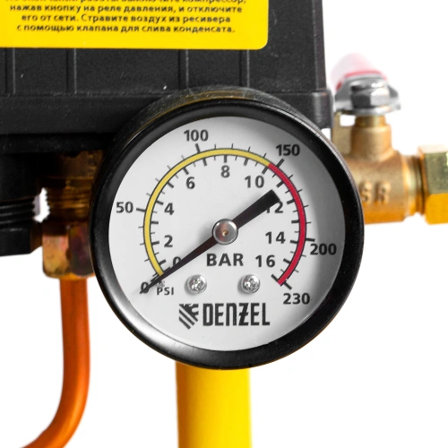 Компрессор воздушный, ременный привод BCI4000-T/200, 4.0 кВт, 200 литров, 690 л/мин Denzel по ценам производителя в Уфе с доставкой по всей России