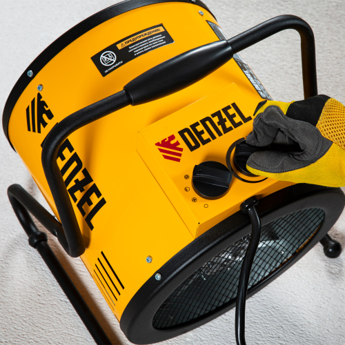 Тепловая пушка SFH-9000, 400 В, 850 м3/ч, вентилятор 3 режима, 6000/9000 Вт Denzel по ценам производителя в Уфе с доставкой по всей России