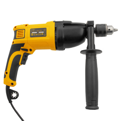 Дрель ударная ID-1050-2, 1050 Вт, 0-3000/0-1100 об/мин, 0-48000/0-17600 уд/мин, 2 скорости Denzel по ценам производителя в Уфе с доставкой по всей России