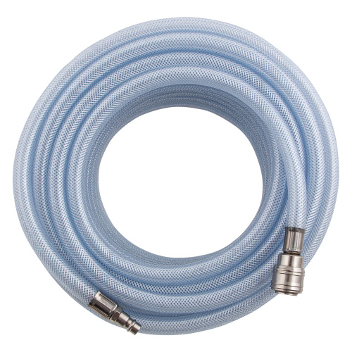 Шланг пневматический ПВХ, 10 x 16 мм, 18 бар, армированный, прозрачный, быстросъемное соединение, 15 м Stels по ценам производителя в Уфе с доставкой по всей России