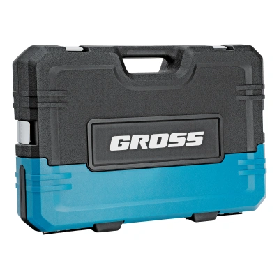 Набор инструментов, 1/4", 1/2", CrV, 120 зубьев, 115 предметов Gross по ценам производителя в Уфе с доставкой по всей России