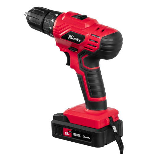 Дрель-шуруповерт аккумуляторная MCDL-18-02, Li-Ion, 18 В, 2 акк. MTX по ценам производителя в Уфе с доставкой по всей России