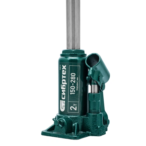 Домкрат гидравлический бутылочный, 2 т, 150-280 мм, в пласт. кейсе Сибртех купить в Москве с доставкой по всей России | ProtosMarket.ru