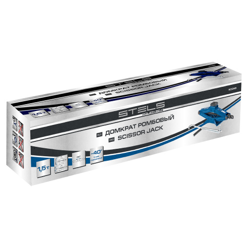 Ромбовый домкрат, 1.5 т, 110-360 мм Stels по ценам производителя в Уфе с доставкой по всей России
