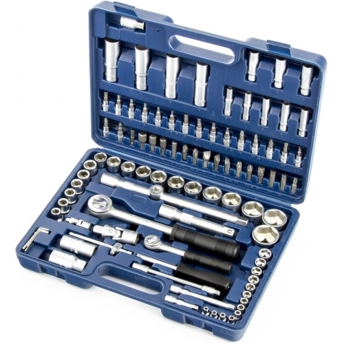 Набор инструментов, 1/2, 1/4, 94 предмета Сибртех по ценам производителя в Уфе с доставкой по всей России