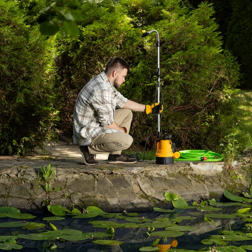 Дренажный насос для чистой воды DPB400, 400 Вт, подъем 11 м, 5500 л/ч Denzel по ценам производителя в Уфе с доставкой по всей России