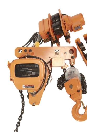 Таль передвижная с уменьшенной строительной высотой  5т  6м 380В электрическая цепная TOR HHBDSL-02 по ценам производителя в Уфе с доставкой по всей России