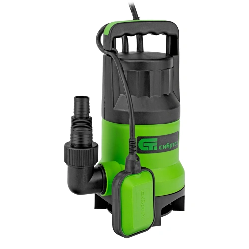 Дренажный насос для грязной воды СДН800-35, 800 Вт, напор 9 м, 13500 л/ч Сибртех по ценам производителя в Уфе с доставкой по всей России