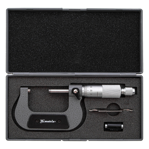 Микрометр механический,25-50 мм Matrix по ценам производителя в Уфе с доставкой по всей России