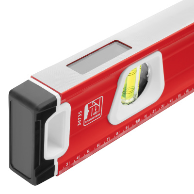 Уровень алюминиевый, магнит, фрезерованный, 3 глазка (1 зеркальный) двухкомпонентные рукоятки, 1500 мм Matrix по ценам производителя в Уфе с доставкой по всей России