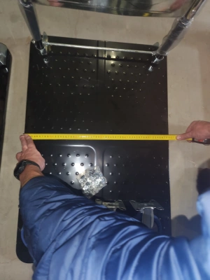 Тележка платформенная 650 кг TOR PH650 (890x590) со складной ручкой (пластиковые колеса 125 мм) по ценам производителя в Уфе с доставкой по всей России