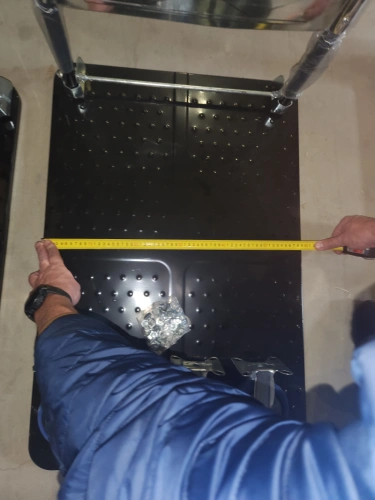 Тележка платформенная 650 кг TOR PH650 (890x590) со складной ручкой (пластиковые колеса 125 мм) по ценам производителя в Уфе с доставкой по всей России