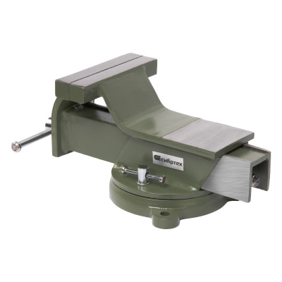 Тиски слесарные, 125 мм, стальные, поворотные Сибртех по ценам производителя в Уфе с доставкой по всей России