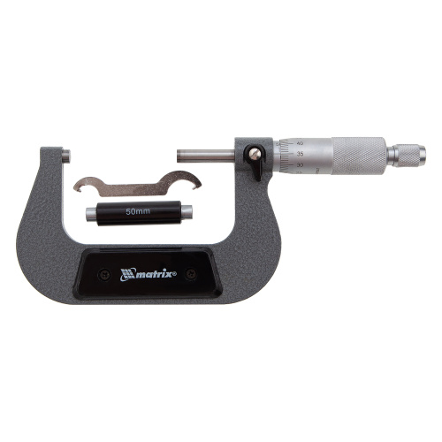 Микрометр механический,50-75 мм Matrix по ценам производителя в Уфе с доставкой по всей России
