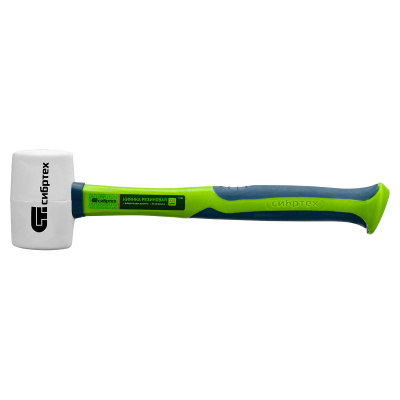 Киянка резиновая, 225 г, белая резина, фибергласовая рукоятка Сибртех по ценам производителя в Уфе с доставкой по всей России