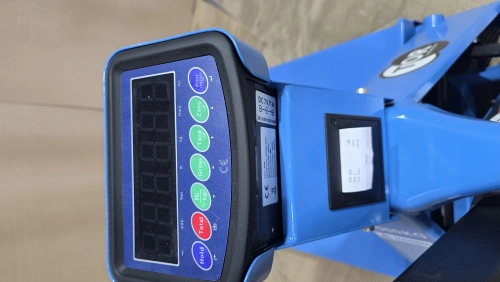 Тележка гидравлическая с весами и принтером неповоротный дисплей 2500 кг 1150 мм полиуретановые колеса TOR WH-25ES по ценам производителя в Уфе с доставкой по всей России