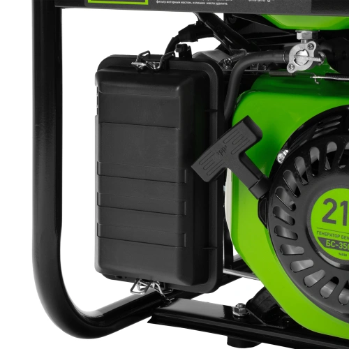 Генератор бензиновый БС-3500Э, 3.2 кВт, 230В, 4-х тактный, 15 л, электростартер Сибртех по ценам производителя в Уфе с доставкой по всей России