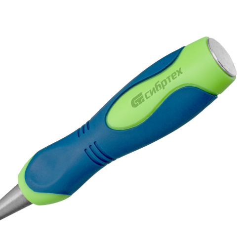 Долото-стамеска, 16 мм, двухкомпонентная рукоятка Сибртех по ценам производителя в Уфе с доставкой по всей России