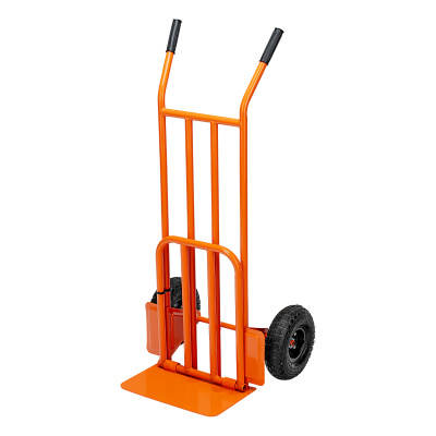 Тележка ручная 2-х колесная, усиленная, г/п 250кг, откидная платформа 530х400мм Сибртех по ценам производителя в Уфе с доставкой по всей России