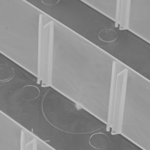 Органайзер универсальный средний, прозрачный матовый, 20 х 20 х 4.5 см Сибртех по ценам производителя в Уфе с доставкой по всей России