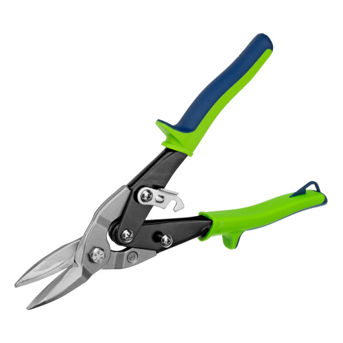 Ножницы по металлу, 250 мм, прямой рез, сталь С55, двухкомпонентные рукоятки СИБРТЕХ по ценам производителя в Уфе с доставкой по всей России