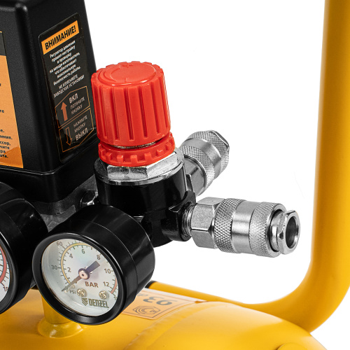 Компрессор воздушный прям. привод DCV1800/50, 1,8 кВт, 50 литров, 320 л/мин Denzel по ценам производителя в Уфе с доставкой по всей России