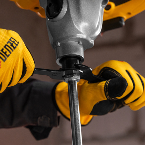 Миксер строительный EM-1-1220, 1220 Вт, 0-480/0-800 об/мин Denzel по ценам производителя в Уфе с доставкой по всей России