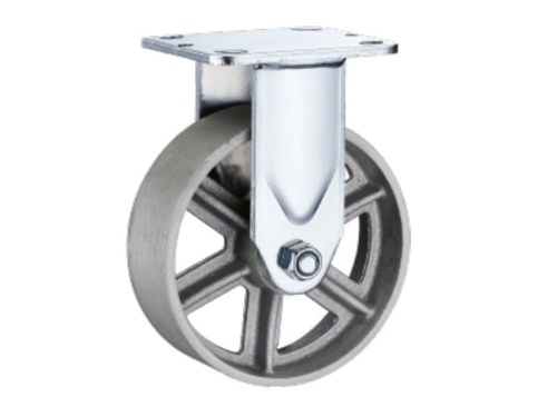 Колесо большегрузное неповоротное FCS 63 150 мм чугунное (N) по ценам производителя в Уфе с доставкой по всей России