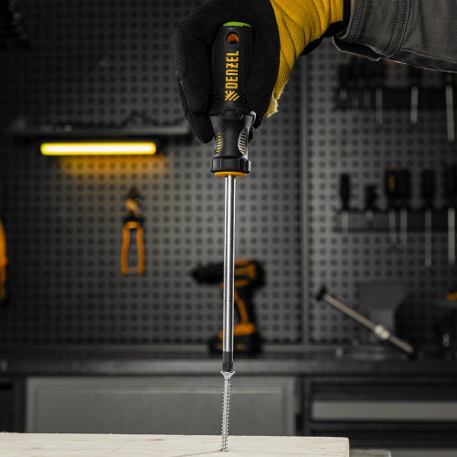 Отвертка PZ3x150 мм, CrV, трехкомпонентная рукоятка Denzel по ценам производителя в Уфе с доставкой по всей России