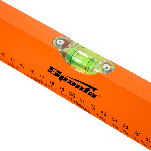 Уровень алюминиевый, 1000 мм, 3 глазка, желтый, линейка Sparta по ценам производителя в Уфе с доставкой по всей России