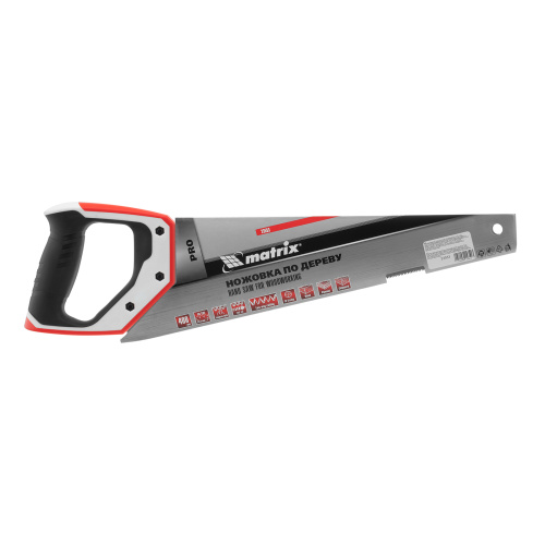 Ножовка по дереву для точных пильных работ, 400 мм, каленый зуб 3D, 14 TPI, трехкомпонентная рукоятка, Pro Matrix по ценам производителя в Уфе с доставкой по всей России