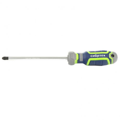Отвертка PZ3 x 150 мм, CrV, четырехкомпонентная рукоятка Сибртех по ценам производителя в Уфе с доставкой по всей России