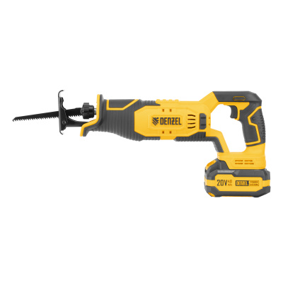 Пила сабельная аккумуляторная RS-180, Li-Ion, 20 В Denzel по ценам производителя в Уфе с доставкой по всей России