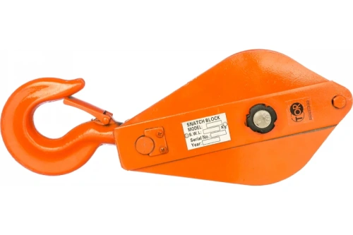 Блок монтажный двухрольный с крюком TOR 1 т (S) по ценам производителя в Уфе с доставкой по всей России