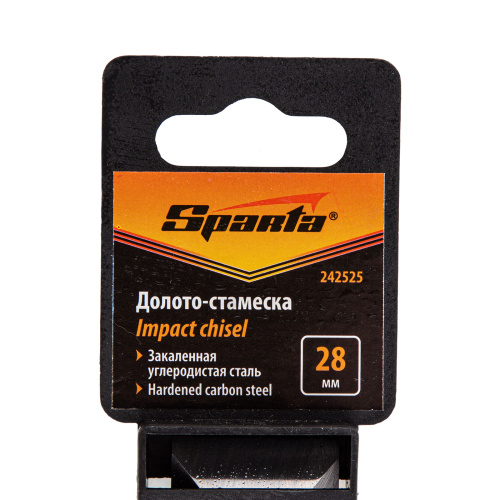 Долото-стамеска 28 мм, деревянная рукоятка Sparta по ценам производителя в Уфе с доставкой по всей России