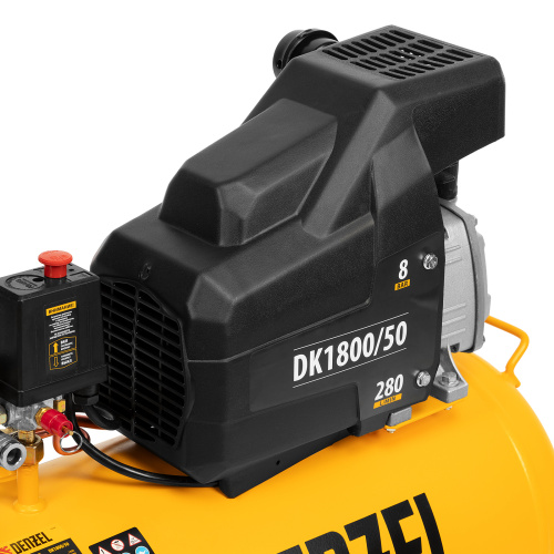Компрессор воздушный DK1800/50, Х-PRO 1.8 кВт, 280л/мин, 50л Denzel по ценам производителя в Уфе с доставкой по всей России