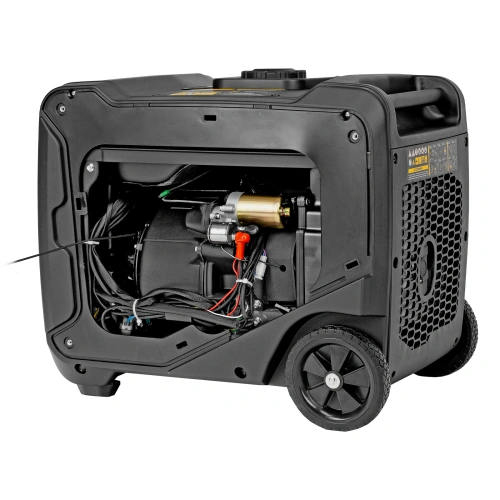 Генератор инверторный GS-4500iSE, 4,5 кВт, 230 В, закрытый корпус, электростартер Denzel по ценам производителя в Уфе с доставкой по всей России