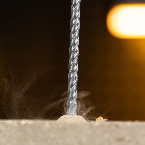 Бур по бетону, цельная крестовая пластина, 6x215 мм, SDS PLUS Denzel по ценам производителя в Уфе с доставкой по всей России