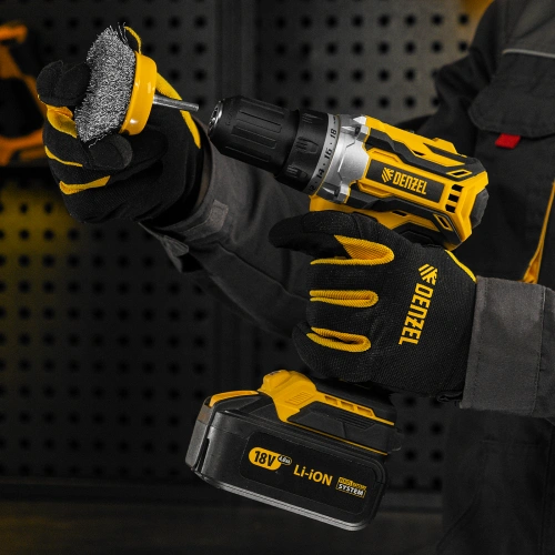 Щетка для дрели, 75 мм, Чашка, со шпилькой, нержавеющая витая проволока Denzel по ценам производителя в Уфе с доставкой по всей России