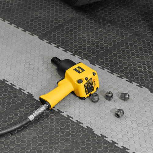 Ударный пневмогайковерт IW860+набор головок, 1/2", 7000 об/мин, 868 Нм Denzel по ценам производителя в Уфе с доставкой по всей России