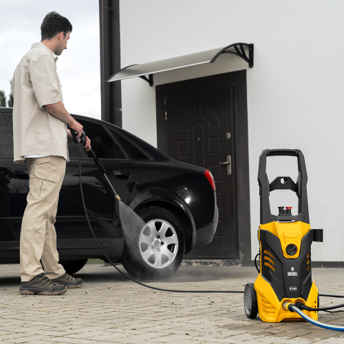 Моечная машина высокого давления R-165, 2200 Вт, 165 бар, 7 л/мин, колесная Denzel по ценам производителя в Уфе с доставкой по всей России