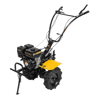 Мотоблок DPT-270X, 7 л.с., диск.сцеп, шир 90 см, глуб 35 см,фрез 3х4,ВОМ,скор 2В/1Н,кол 8" Denzel по ценам производителя в Уфе с доставкой по всей России